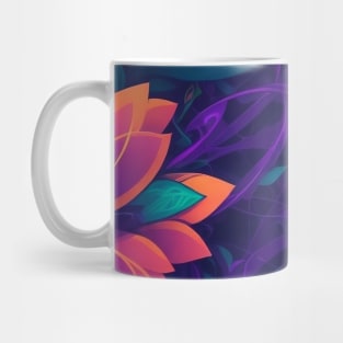 Tropical Neon Pattern Mug